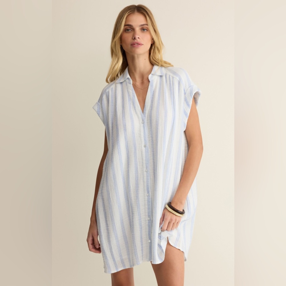 NWT Z Supply Shellbound Striped Dress